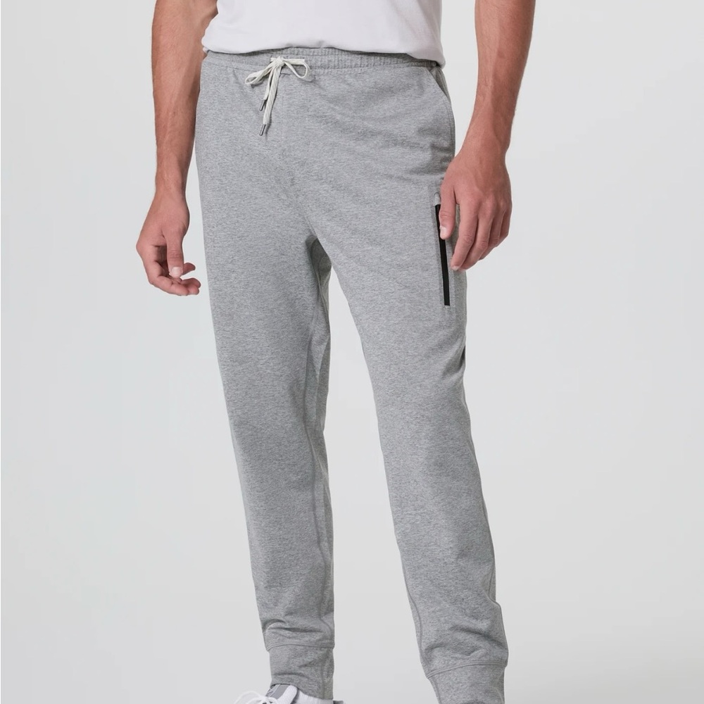 Vuori Men's Heather Gray Sunday Performance Jogger - XS